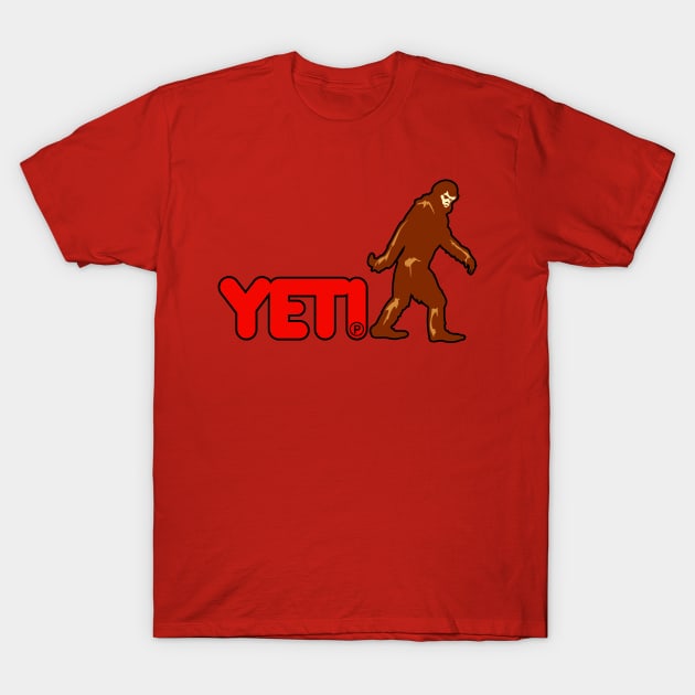 Yeti Clothes T-Shirt by MBK